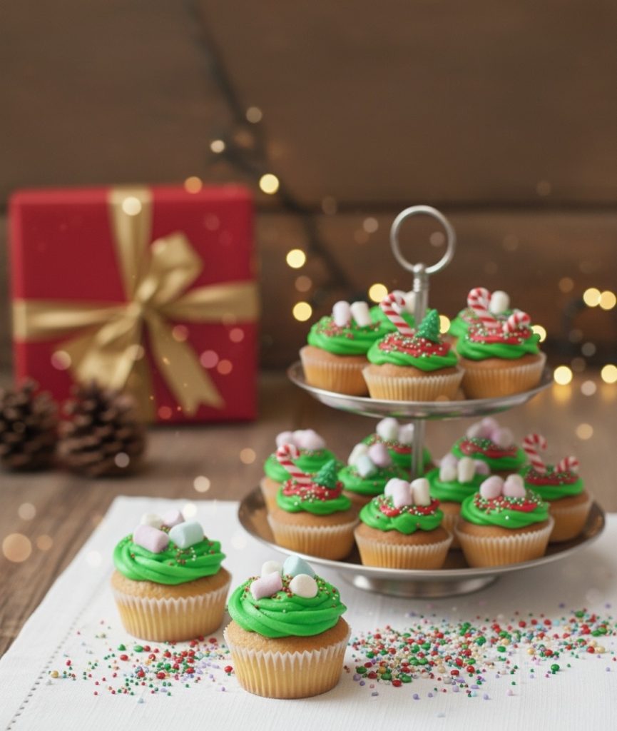 de feestelijke cupcakes