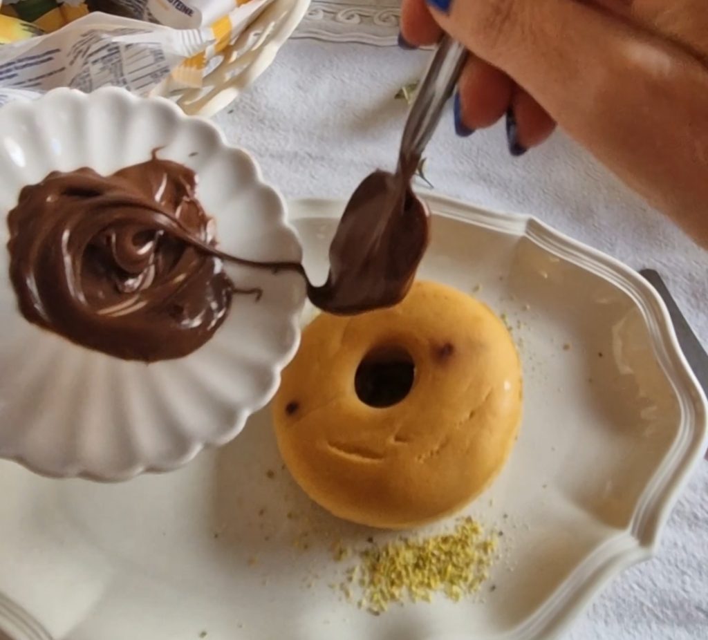 De Wolk Zero Donut met chocoladeroom