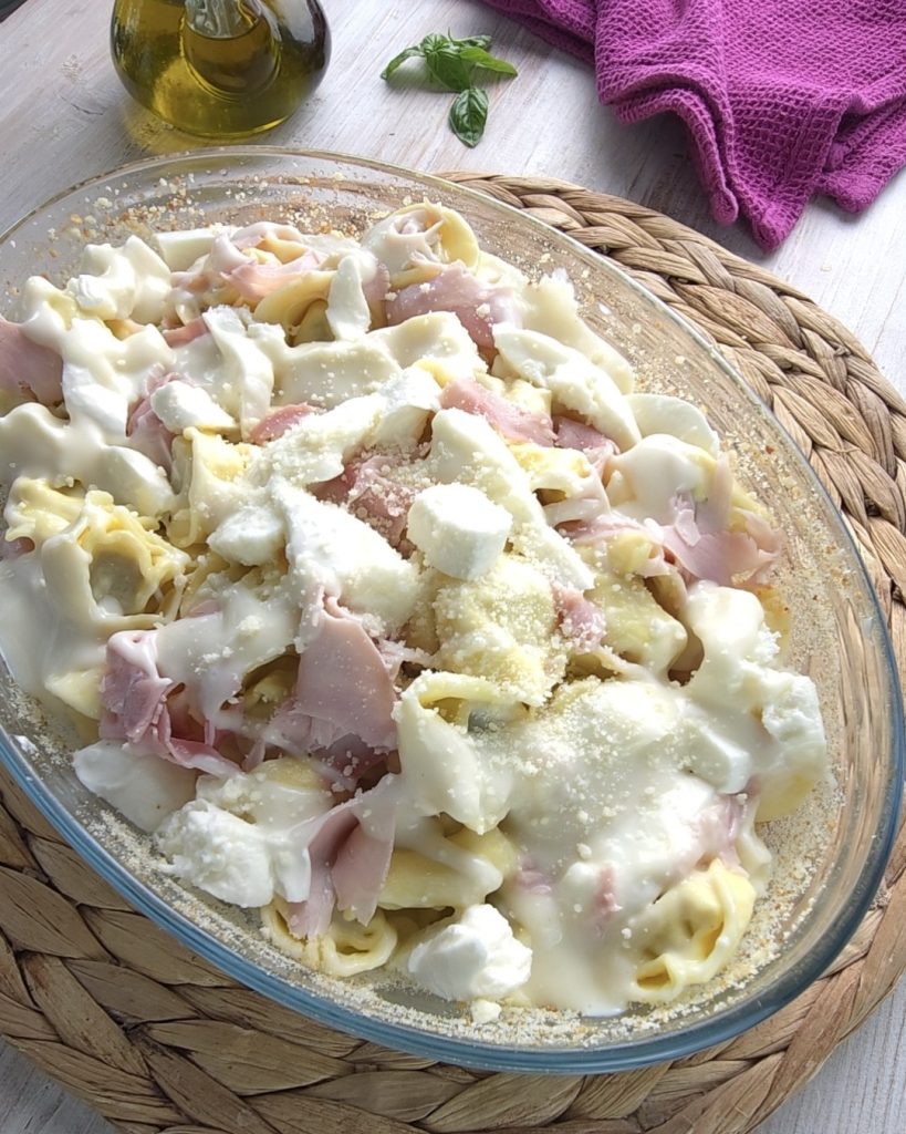 Tortellini uit de oven