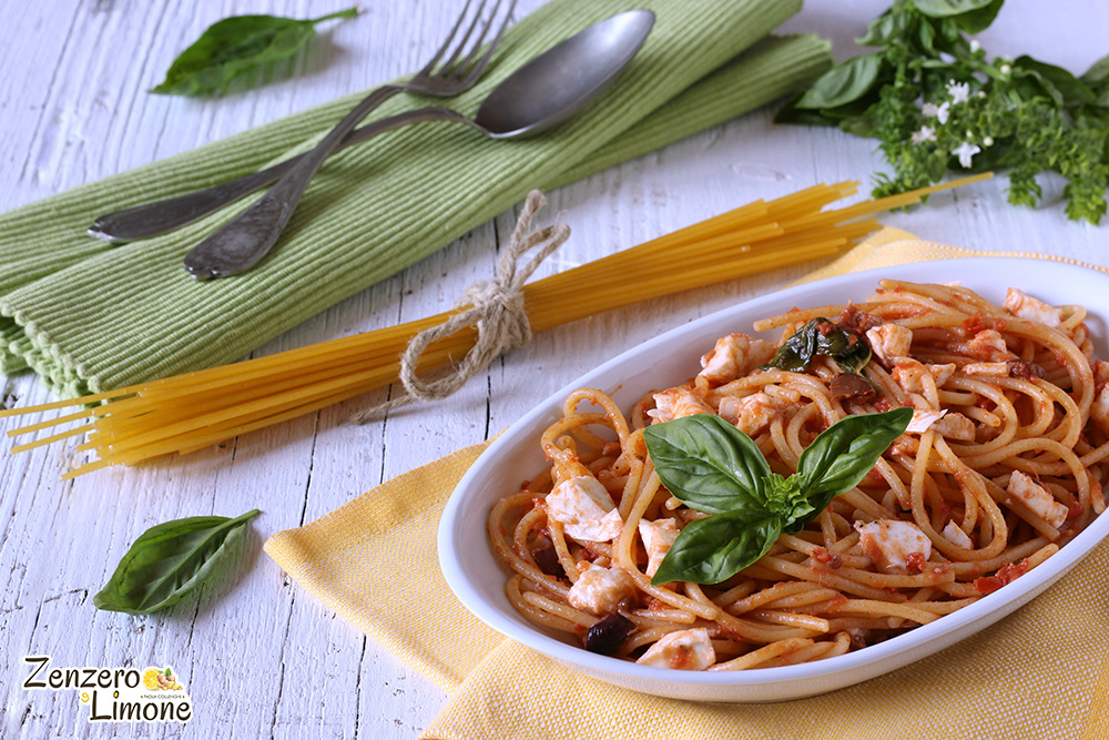 Spaghetti met de geur van zomer - procedure 2