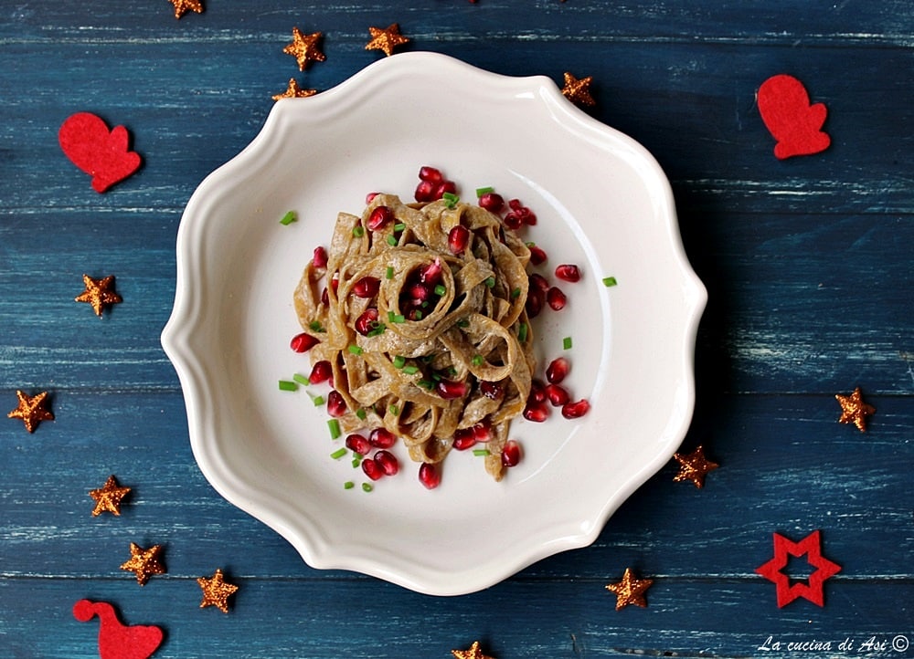 Tagliatelle met koffie