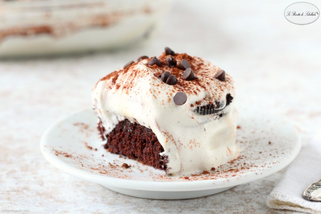 Brownie tiramisu