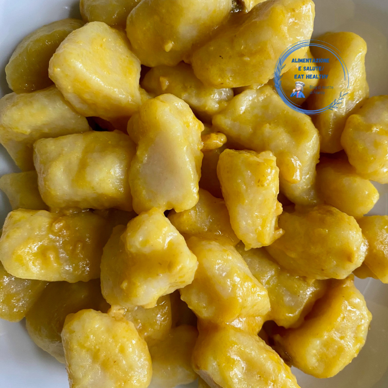 Veganistische bloemkoolgnocchi