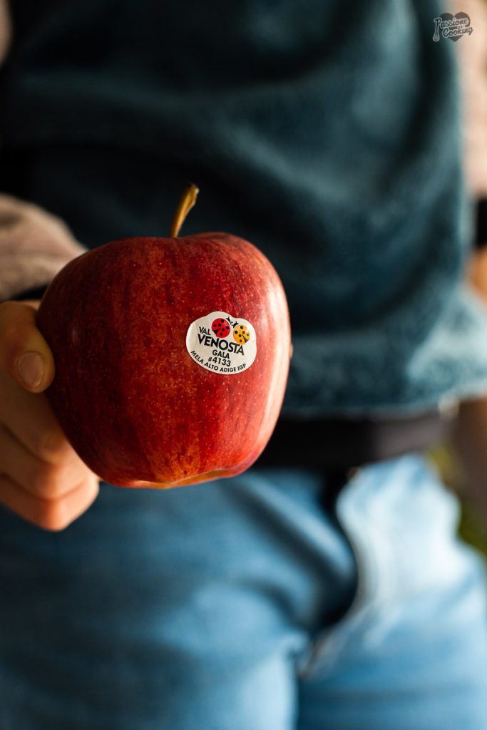 Wafel met Gala Val Venosta-appels