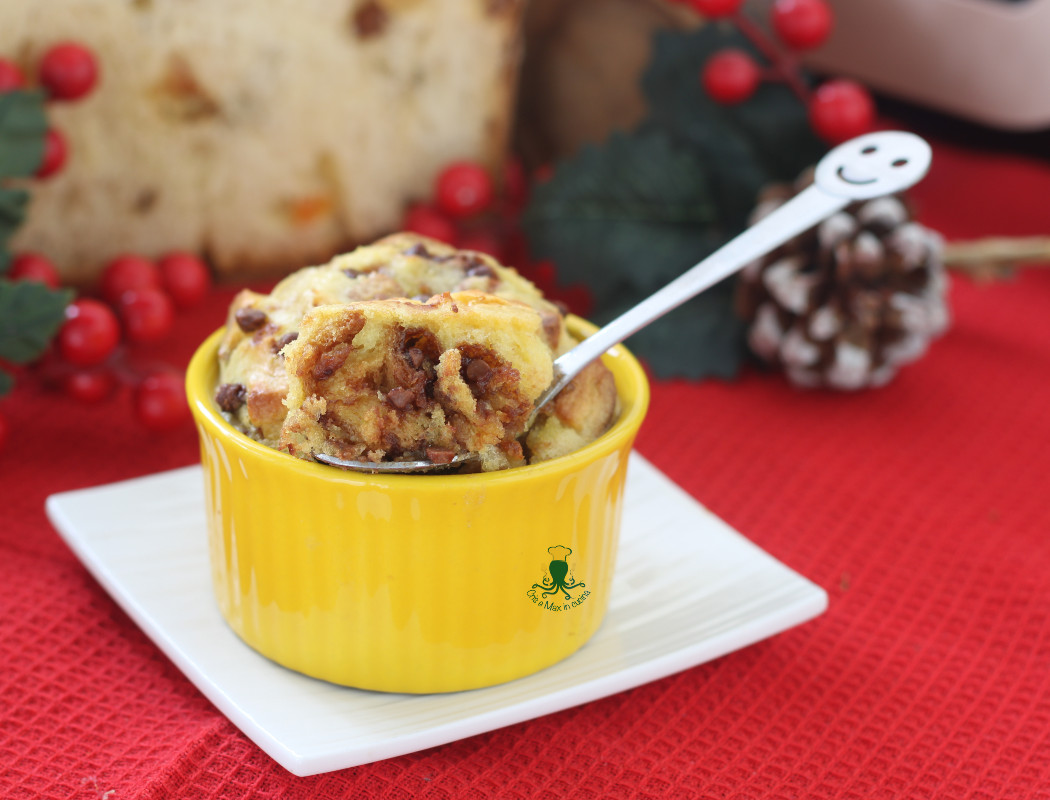 Zachte panettone taartjes in de airfryer