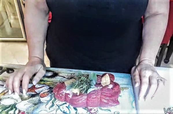 De snelle tonijnkalfsvlees van RitaAmordicucina