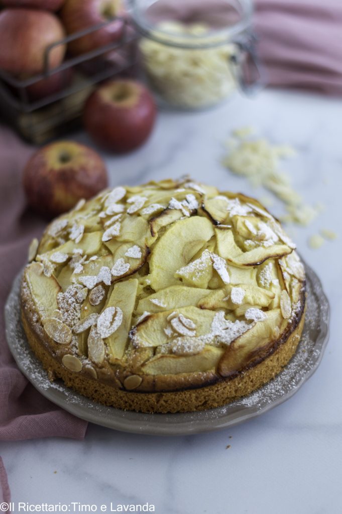 appel- en amandeltaart