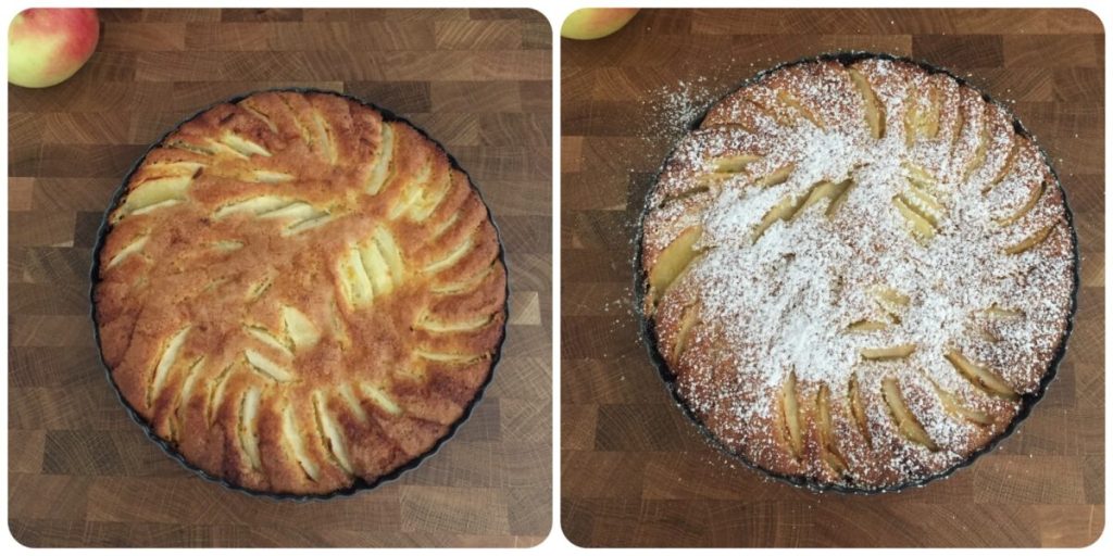 snelle onweerstaanbare appeltaart