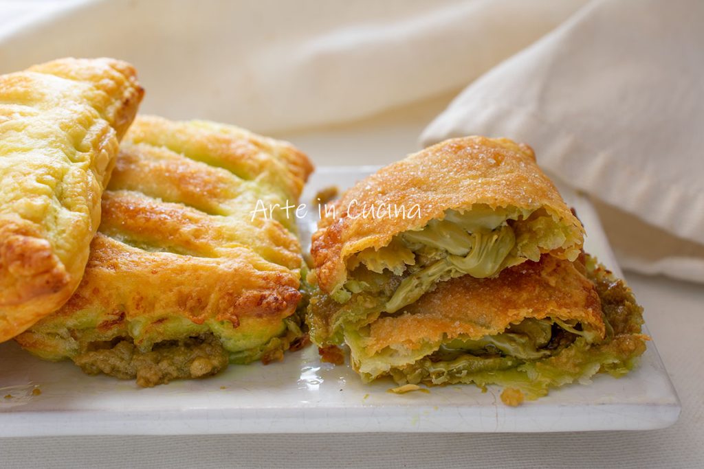 Bladerdeeg met pistache en mascarpone