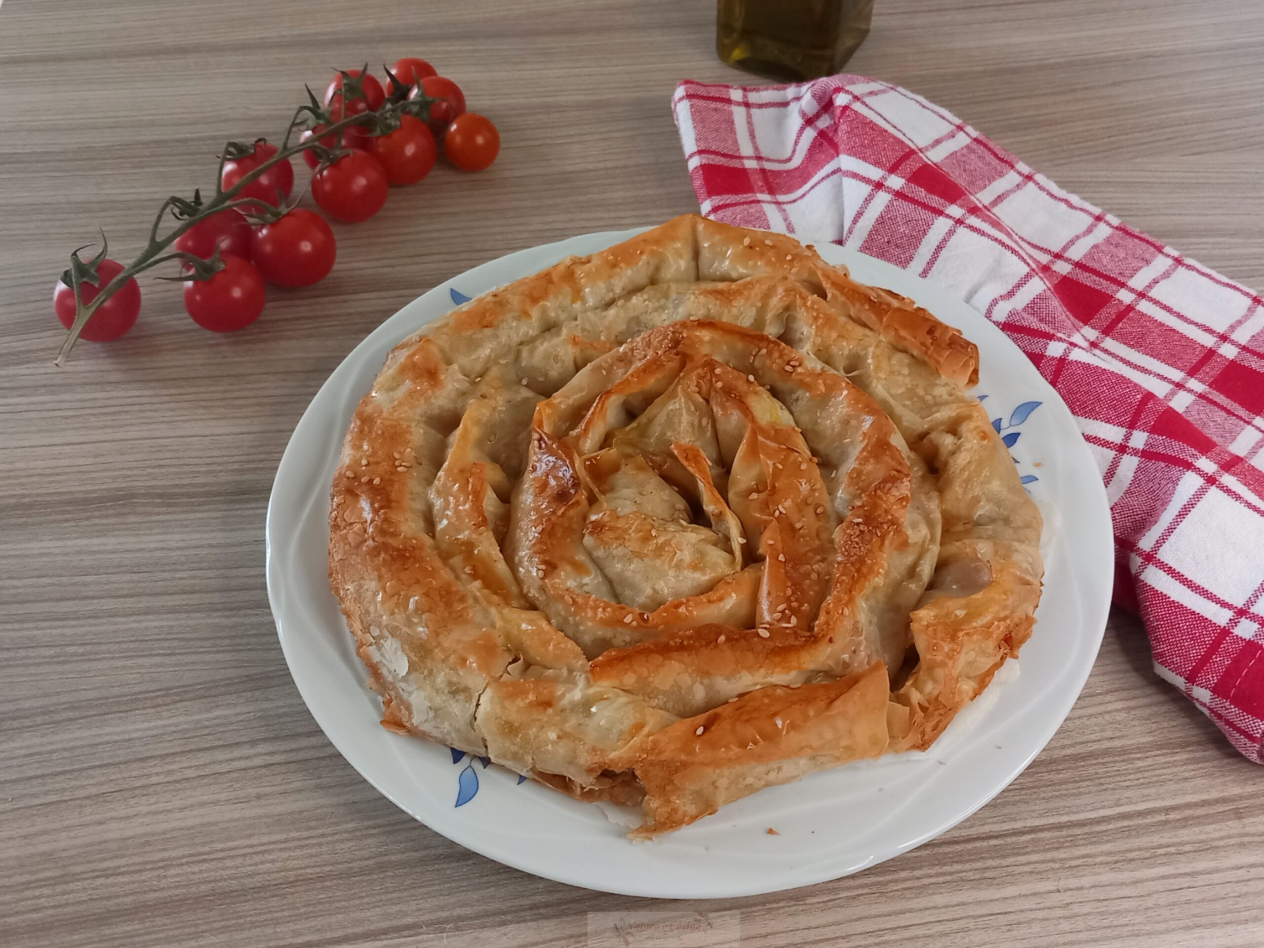 Börek met aubergines