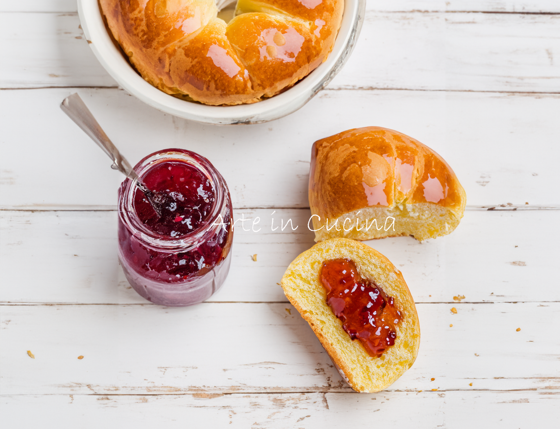 Zachte Danubio Brioche Krans