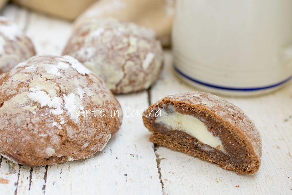 Cacao cheesecake koekjes