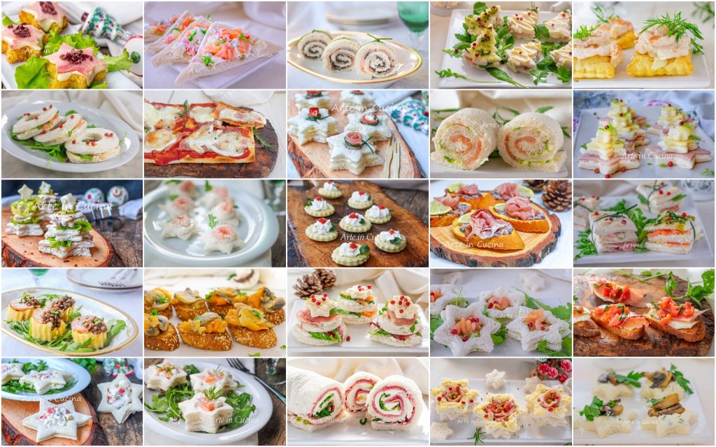 Canapés voor Nieuwjaar