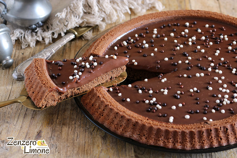 chocoladetaart - plak