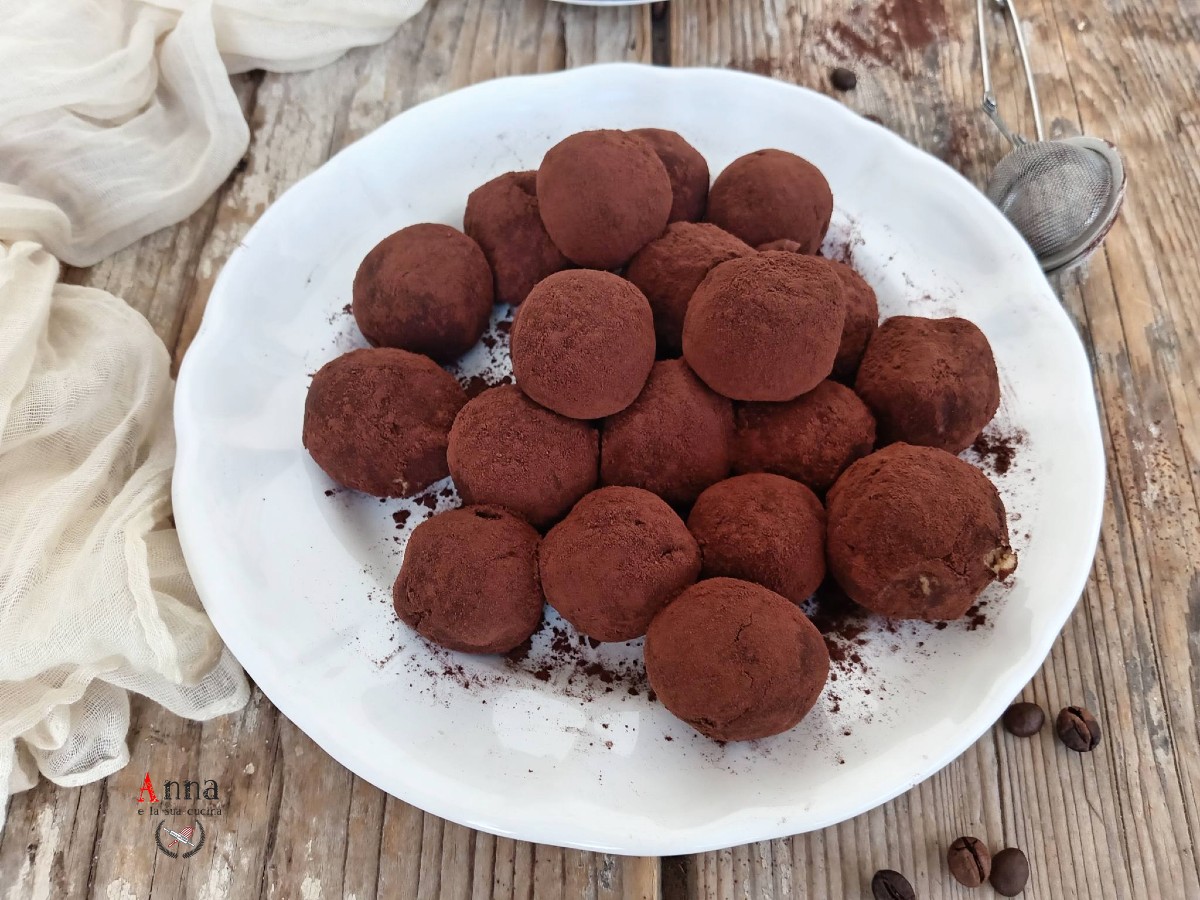 Koffietruffels met lange vingers en mascarpone