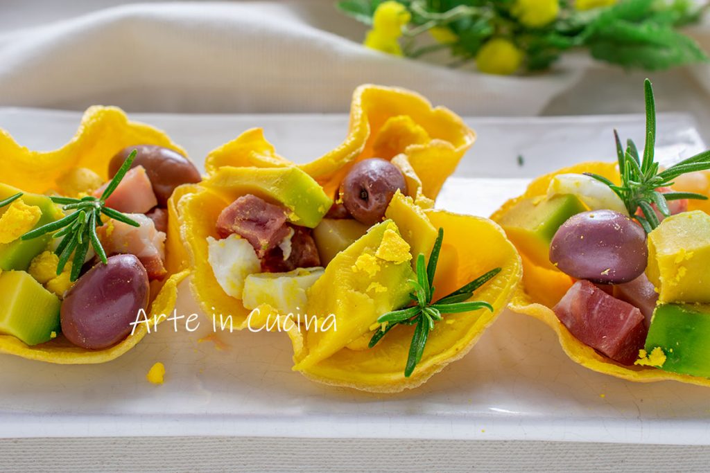 Frittata mandjes snel voorgerecht