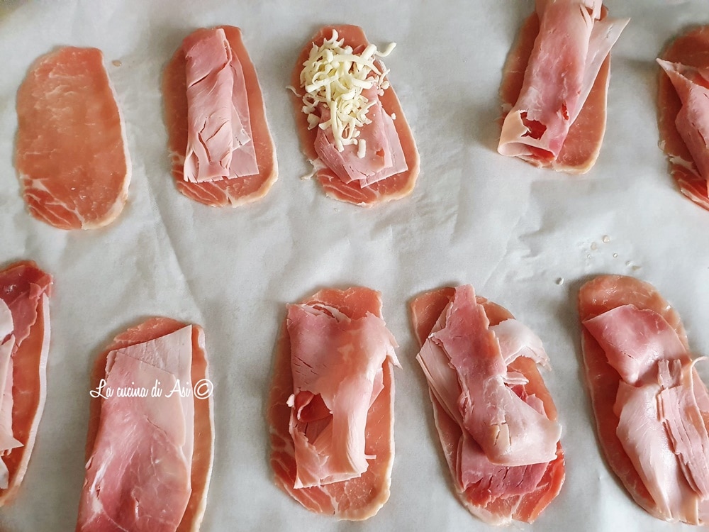 gepaneerde varkensrolletjes uit de oven