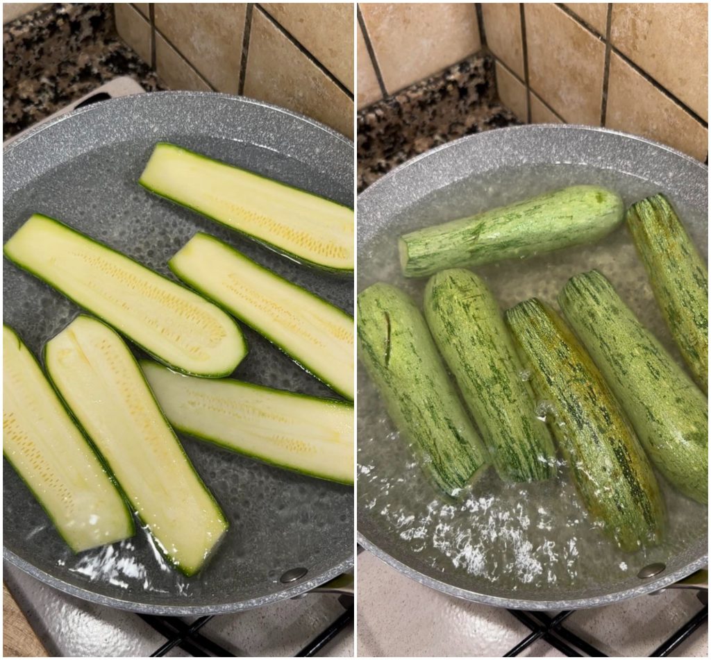 gevulde courgettebootjes