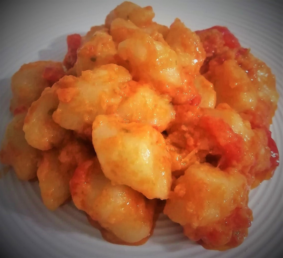 GNOCCHI VAN BLOEM EN WATER