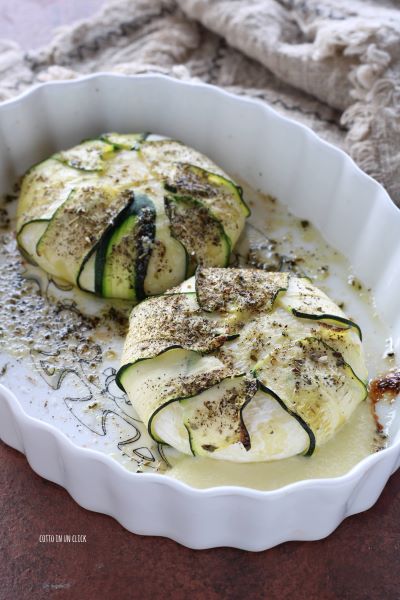 haal de tomini uit de oven en serveer ze warm