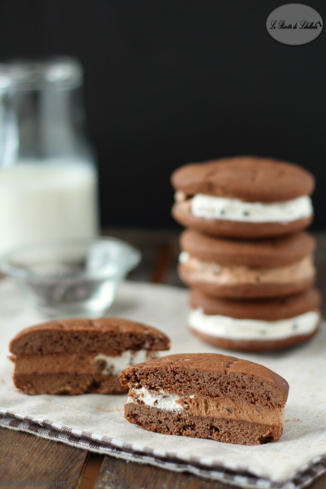 IJskoekje met room en chocolade