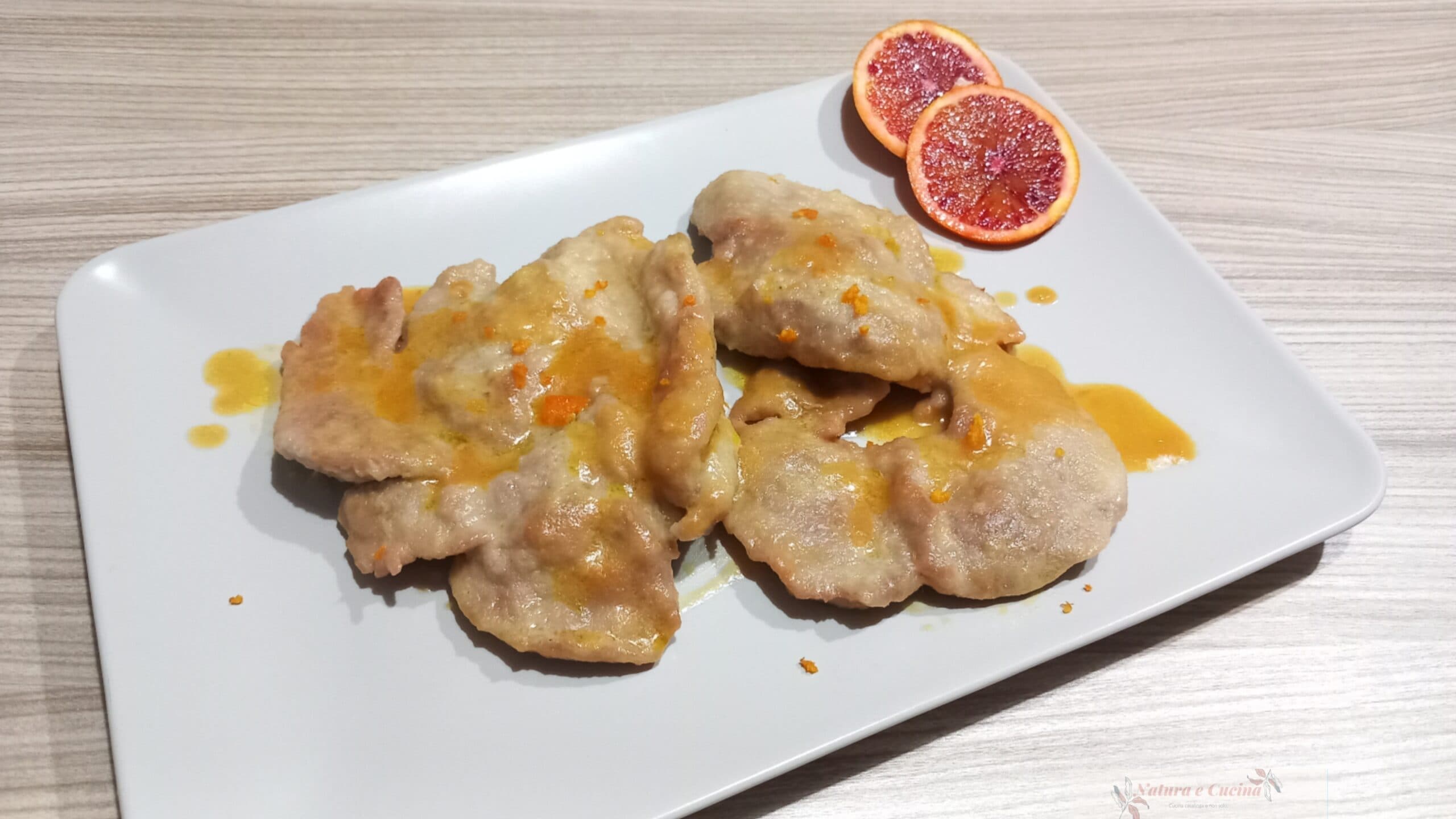 Kalkoenbout met bloedsinaasappel