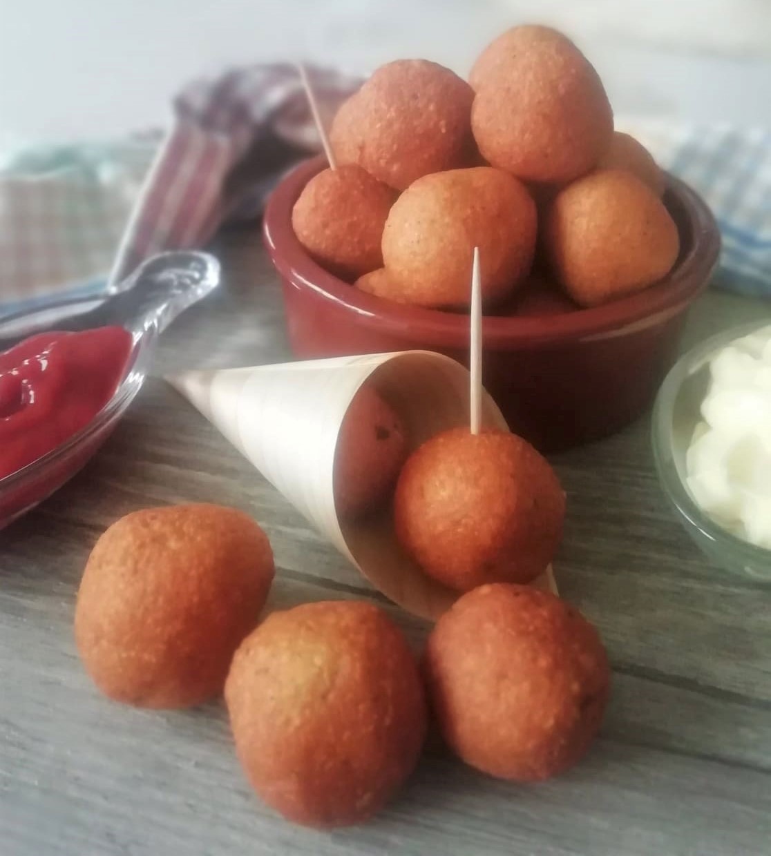 KIPNUGGETS en aardappelen