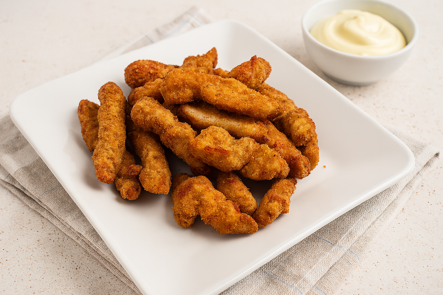 Kipreepjes in de airfryer