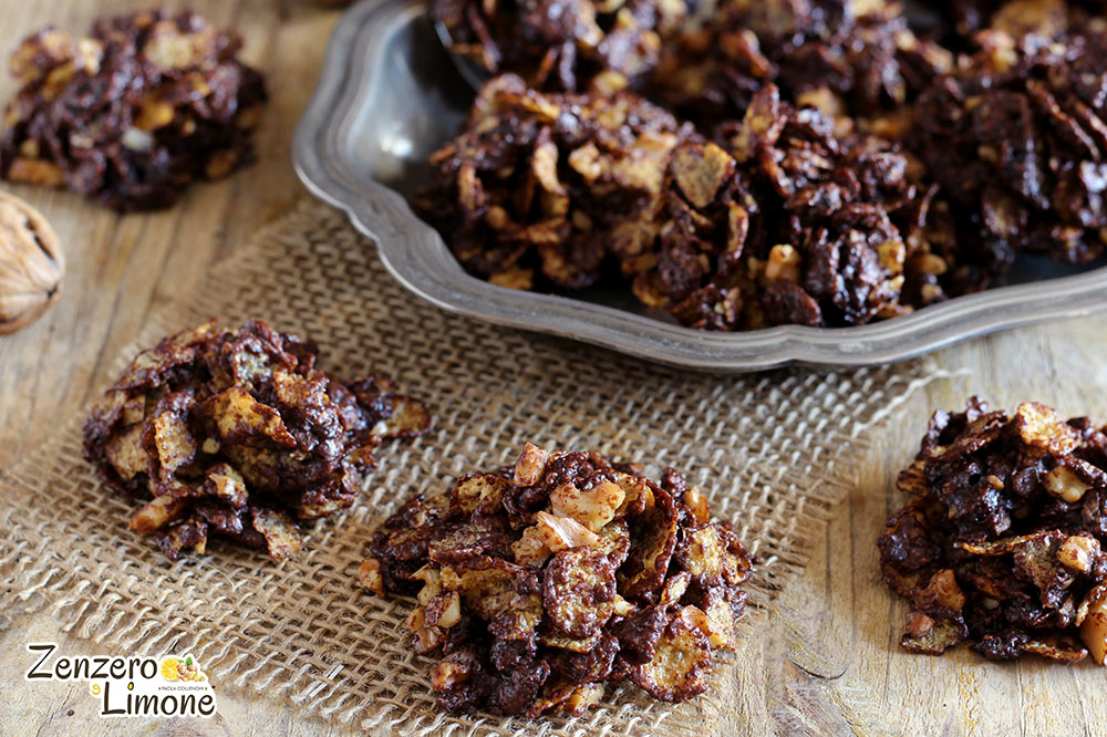 knapperige chocolade koekjes