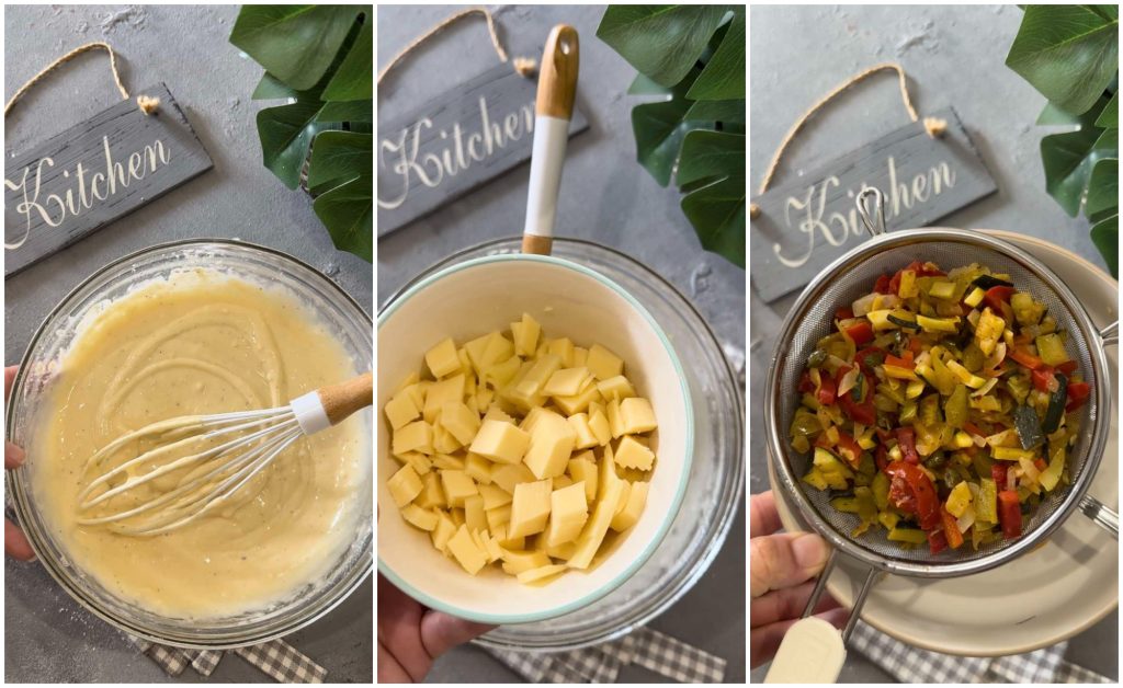 krans groenten en kazen