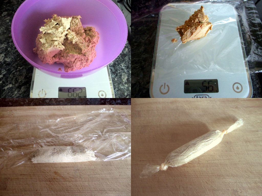 Lichte tofu-worstjes, Eet zonder Buik