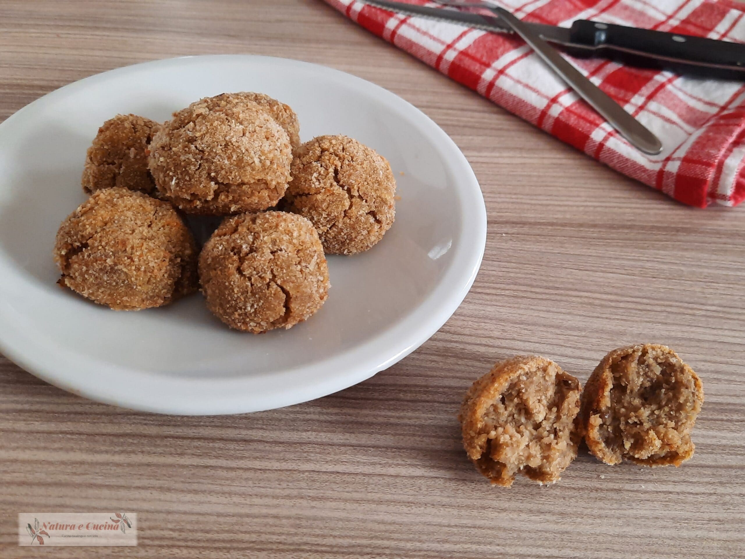 Linzen- en aardappelballetjes