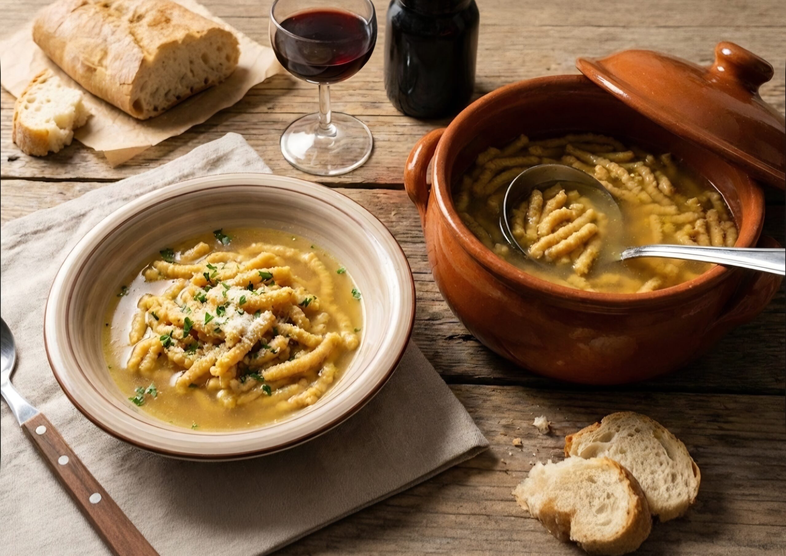 Passatelli in bouillon