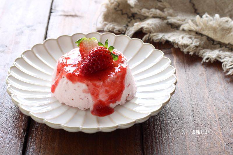 aardbeien semifreddo