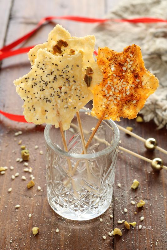 kerst parmezaanse kaas lolly's