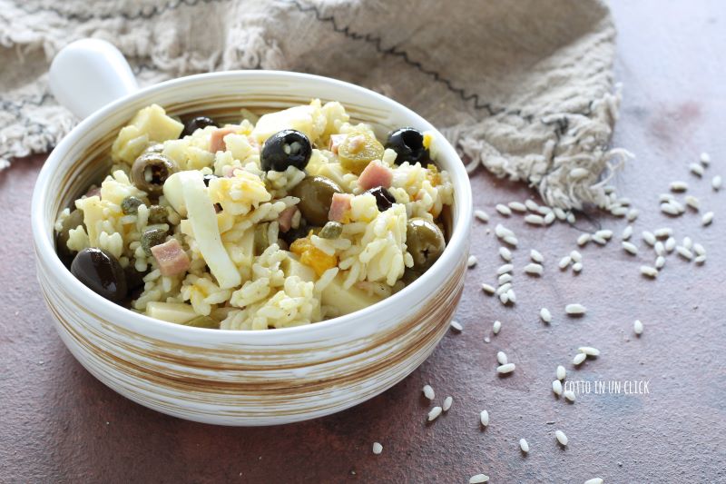 klassieke rijstsalade