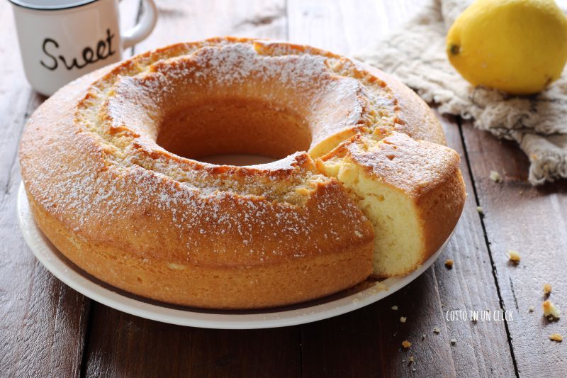 luchtige citroencake