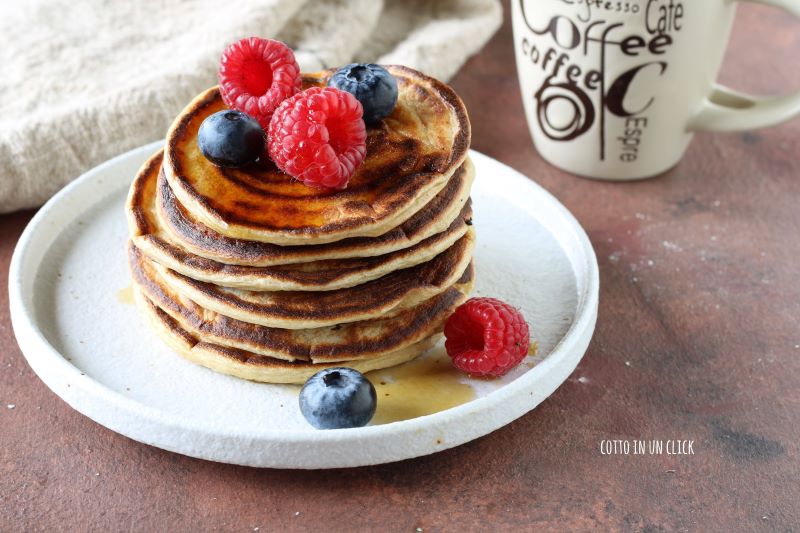 pannenkoeken met havermout en yoghurt