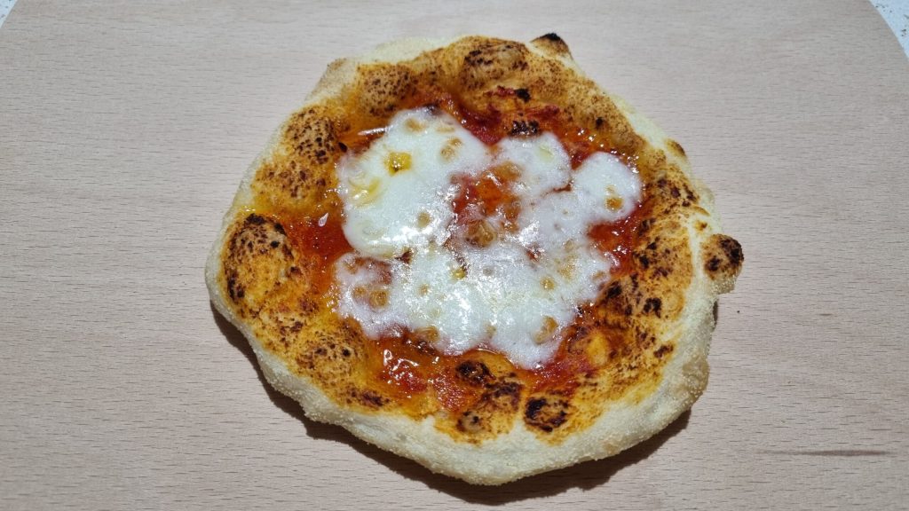 pizza in heteluchtfriteuse