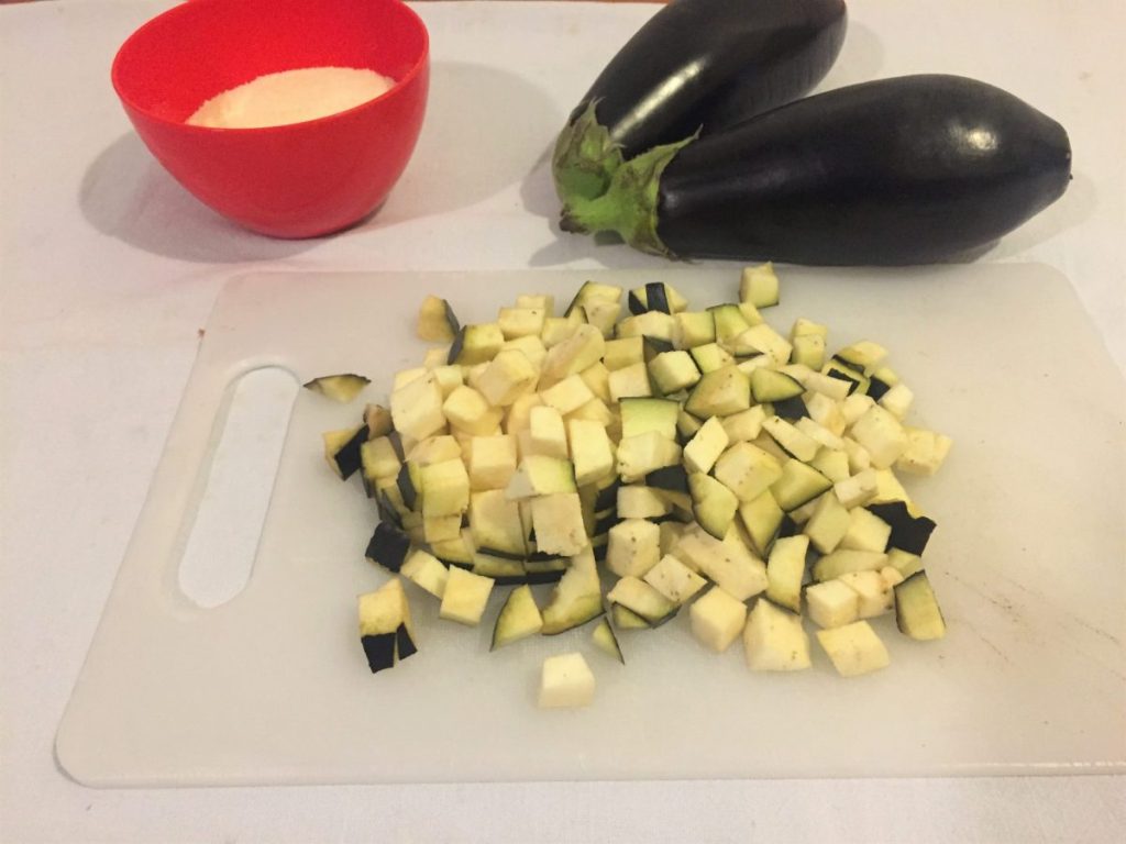 aubergine gehaktballen oven