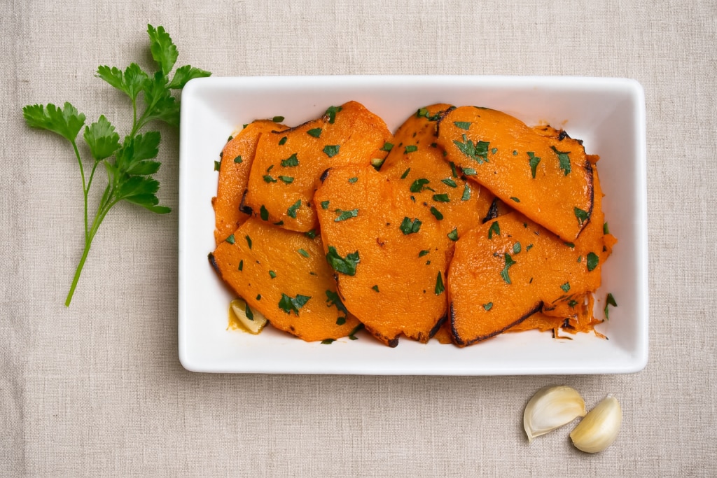 pompoen uit de airfryer