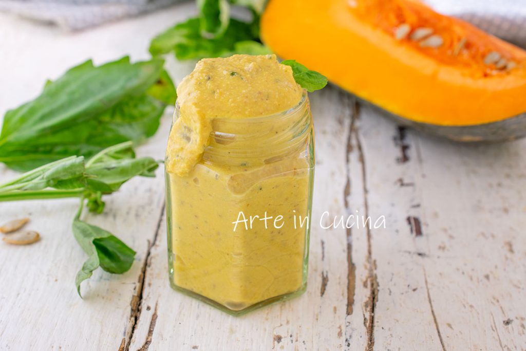 Pompoen- en walnootpesto