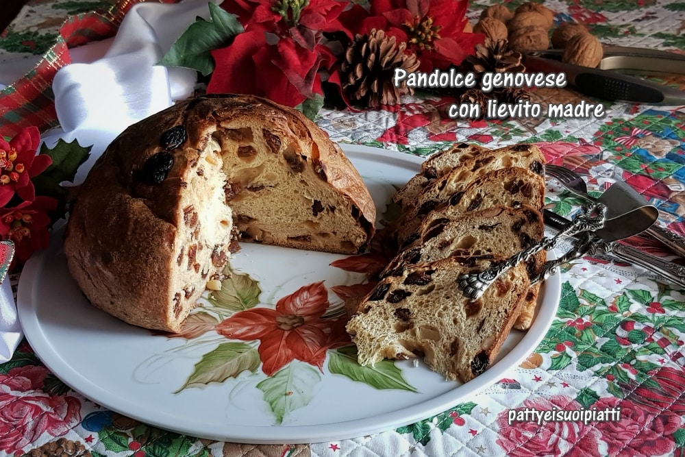 pandolce genovese met zuurdesem
