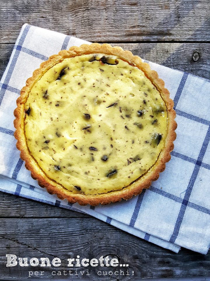 ricotta en chocolade taart