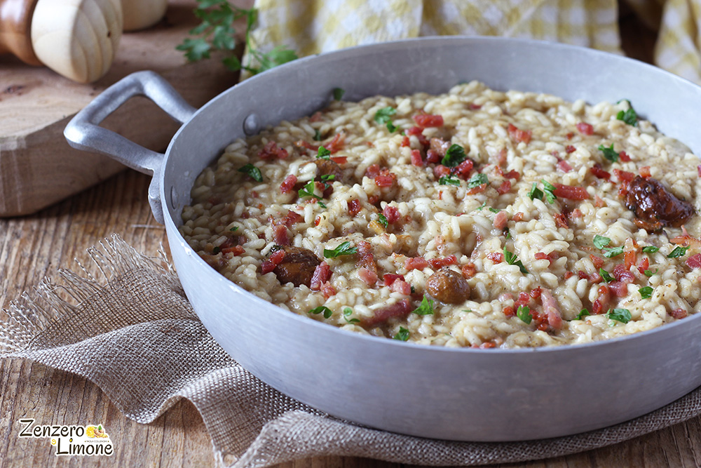 risotto met champignoncrème