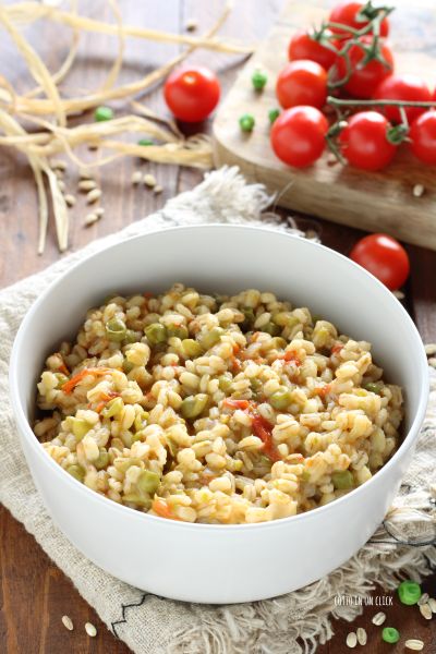 roer met pecorino, meng en serveer