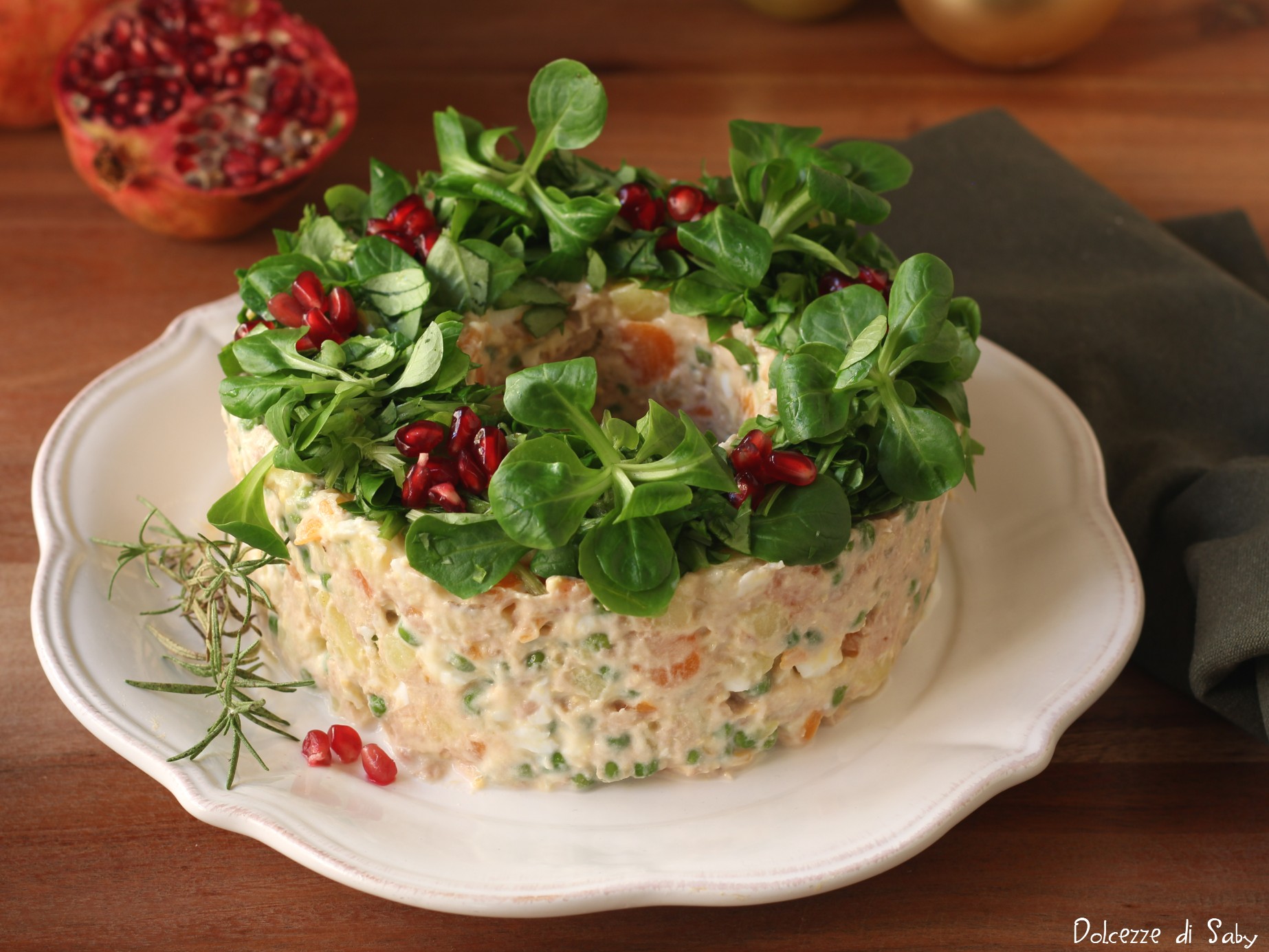 Kerst Russische salade