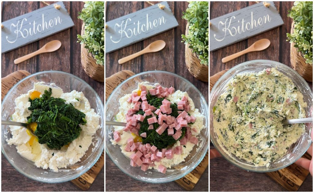 rustiek bladerdeeg met ricotta en spinazie