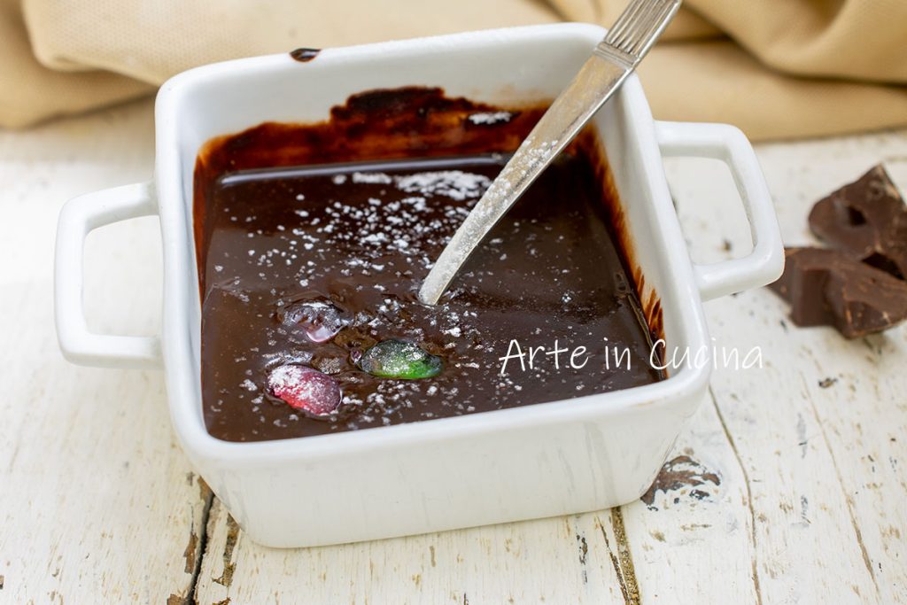 Zoete chocolade Sanguinaccio di Carnevale