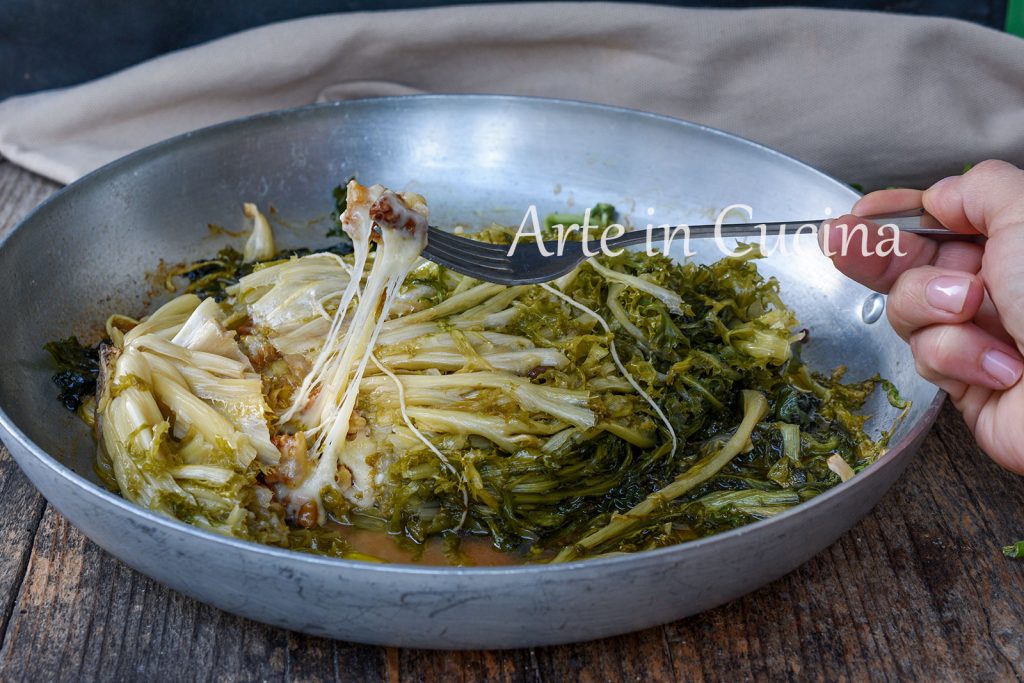 Gevulde escarole op Napolitaanse wijze van oma